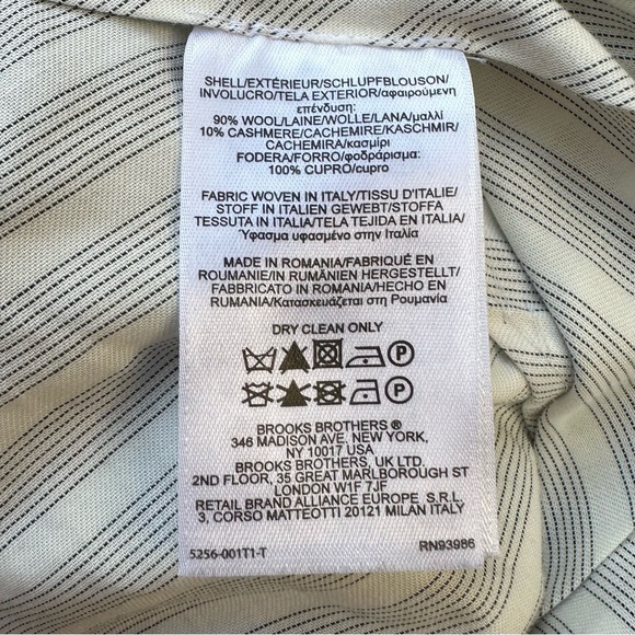 Thom Browne for Brookes Brothers Black Fleece Wool Cashmere Windowpane Pants - Picture 16 of 16